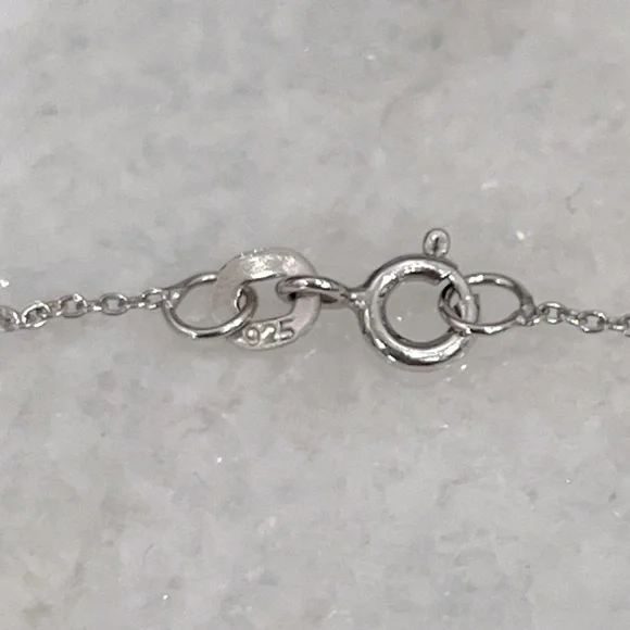 Sterling Silver Tanzanite Pendant 20” Necklace - Picture 8 of 11